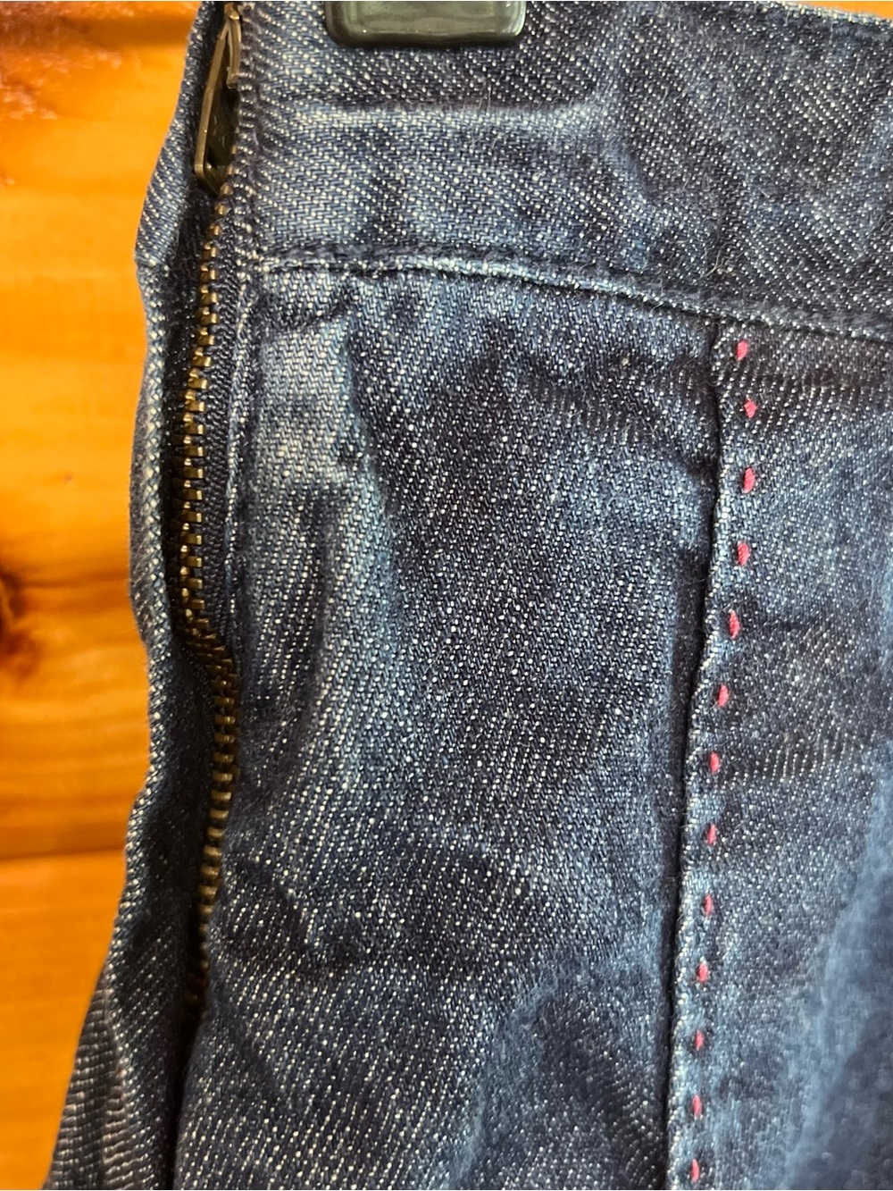VTG Gymboree Denim Adjustable Waist Skort Skirt 10 - Picture 6 of 6